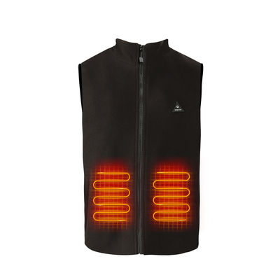 Polar Fleece Outdoor อุ่น Vest 100% Polyester Mens อุ่น Gilet