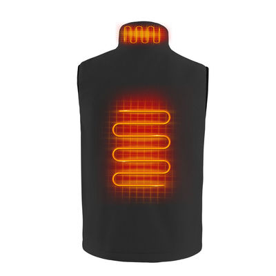 Polar Fleece Outdoor อุ่น Vest 100% Polyester Mens อุ่น Gilet