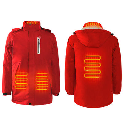 7.4V ฤดูหนาว แบตเตอรี่ เครื่องทําความร้อน เสื้อผ้าทําความอบอุ่น