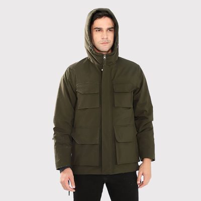 เสื้อสกีผ้าปูน 7.4V แบตเตอรี่ เสื้อสโนว์บอร์ดชายที่อบอุ่น