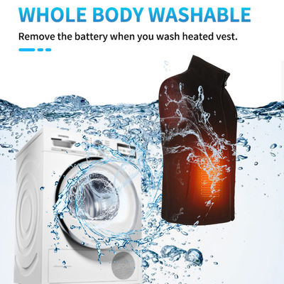 7.2v 5200mAh แบตเตอรี่ Powered Electric Vest อุ่น Gilet Womens