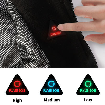 เสื้อกั๊กอุ่นกลางแจ้ง unisex พร้อมชุดแบตเตอรี่ Usb Electric อุ่น Padded Gilet