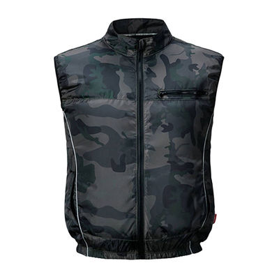 เสื้อกั๊กปรับอากาศป้องกันแสงแดด Unisex Cool Summer Vests 2 พัดลม