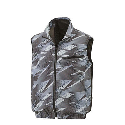 การชาร์จ USB Ac Vest 10050mAh Waistcoat Cooling Jacket สำหรับฤดูร้อน