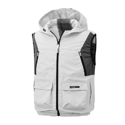 Man Outdoor Fan Cooling Vest เสื้อระบายความร้อนด้วยเครื่องปรับอากาศ Ice Vest