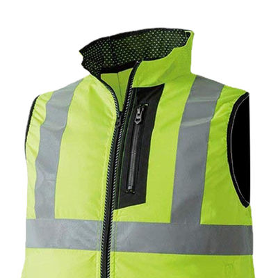 เสื้อระบายความร้อนพัดลมสะท้อนแสงเรืองแสง เสื้อคู่ Hi Vis