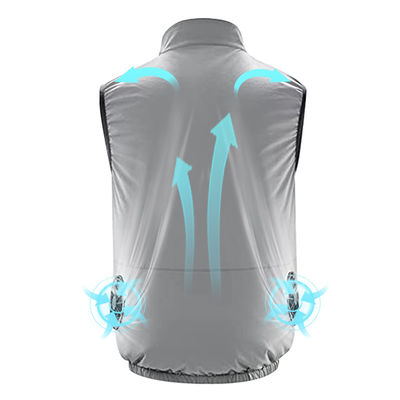FCC Unisex Fan Cooling Vest เสื้อระบายความร้อนด้วยเครื่องปรับอากาศ Ice Vest