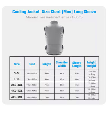 FCC Unisex Fan Cooling Vest เสื้อระบายความร้อนด้วยเครื่องปรับอากาศ Ice Vest