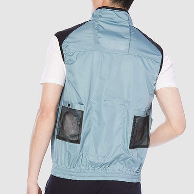 Anti UV Summer Fan Cooling Vest 6700mAh Body Air Conditioner เสื้อกั๊ก