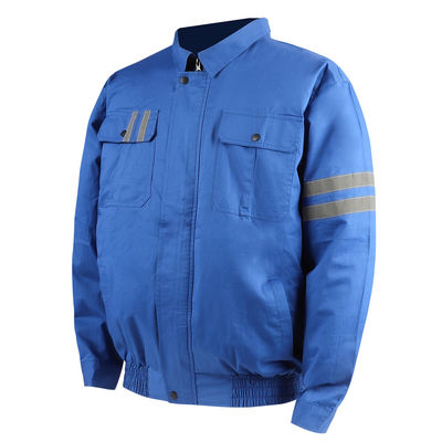 Windbreaker แจ็คเก็ตพัดลมระบายความร้อน 10050mAh เสื้อผ้าปรับอากาศ