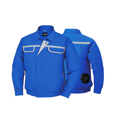 เสื้อโค้ทปรับอากาศน้ำหนักเบา unisex สีกรมท่า ปรับแต่งได้