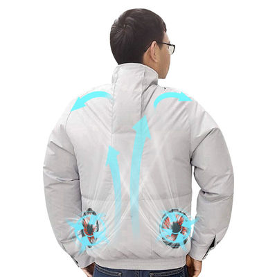 เสื้อเชิ้ตปรับอากาศแบบถัก 4XL เสื้อแจ็คเก็ตระบายความร้อนด้วยอากาศ
