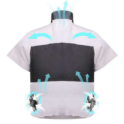 พัดลมแบบถอดได้ เสื้อแอร์ ชุดทำงานปรับอากาศ OEM