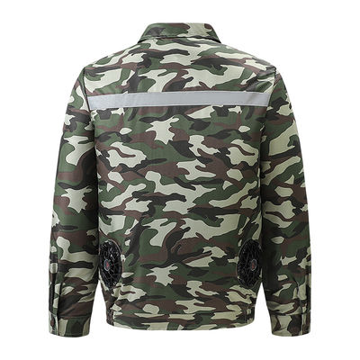 ฤดูร้อนเครื่องปรับอากาศเสื้อผ้าลายพราง Ac แจ็คเก็ต Unisex