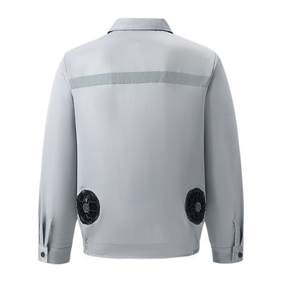 แจ็คเก็ตพัดลมระบายความร้อนอย่างยั่งยืน 7.2V เสื้อเย็น เครื่องปรับอากาศ
