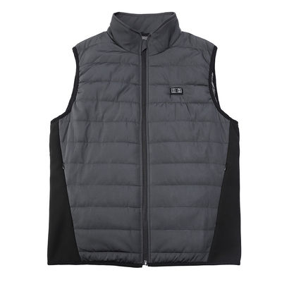 OEM Worsted Outdoor อุ่น Vest เสื้อกั๊กอุ่นแบตเตอรี่ขับเคลื่อน