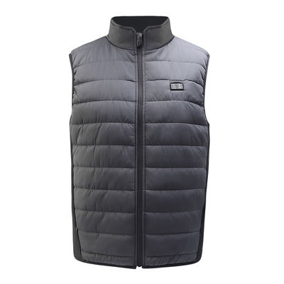 OEM USB Electric อุ่น Padded Gilet FCC เสื้อกั๊กแบบใช้แบตเตอรี่แบบอุ่น