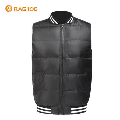 เสื้อกั๊กอุ่น 50C 60C ที่ใช้แบตเตอรี่ Unisex ความร้อนไฟฟ้า Usb อุ่น Gilet