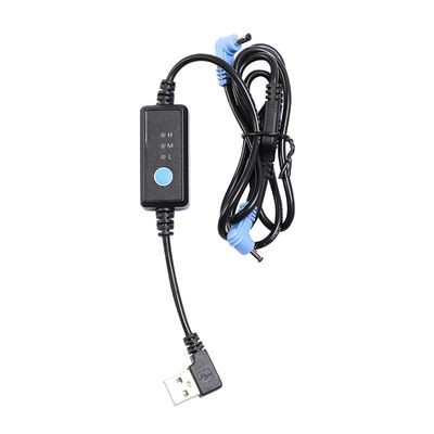 แจ็คเก็ตเครื่องปรับอากาศแบบไม่มีแปรง พัดลมระบายความร้อน 5V แหล่งจ่ายไฟ USB