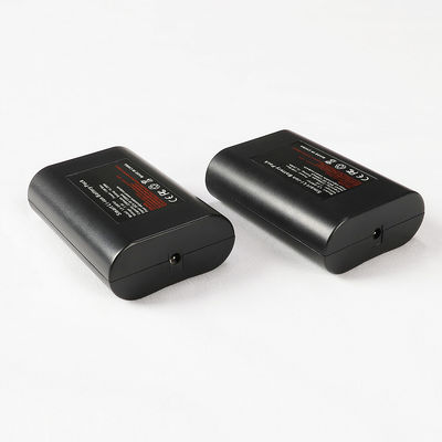 แบตเตอรี่ถุงมืออุ่น 18650 แบบชาร์จไฟได้ 7.4v 2600mAh ไฟ LED สีน้ำเงิน 4 ดวง