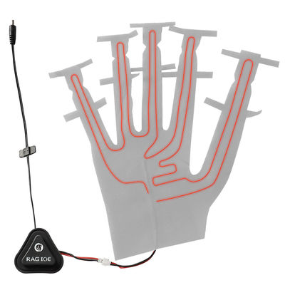 แผ่นความร้อนคาร์บอนไฟเบอร์อินฟราเรด 7.4V สำหรับถุงมืออุ่น