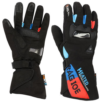 8.4V ถุงมืออุ่นแบบชาร์จไฟได้ Antiskid Electric อุ่น Cycling Gloves