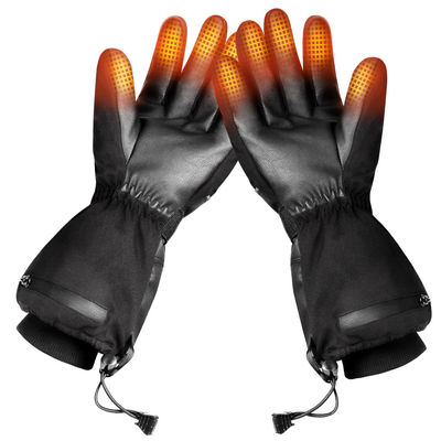 ถุงมือเดินป่าแบบทำความร้อนด้วยไฟฟ้า 2600mAh แบตเตอรี่ ถุงมืออุ่นสำหรับผู้ชายผู้หญิง