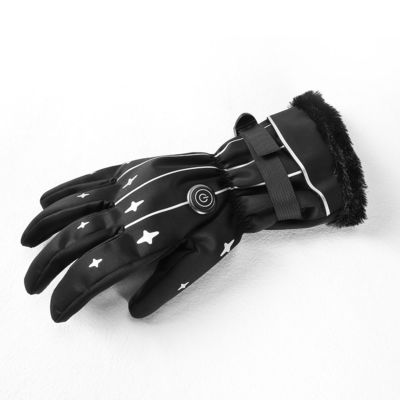 ถุงมือสโนว์โมบิลความร้อนไฟฟ้า OEM / ODM ถุงมือฤดูหนาวอุ่นหนึ่งขนาดสำหรับการตั้งแคมป์กลางแจ้งในฤดูหนาว