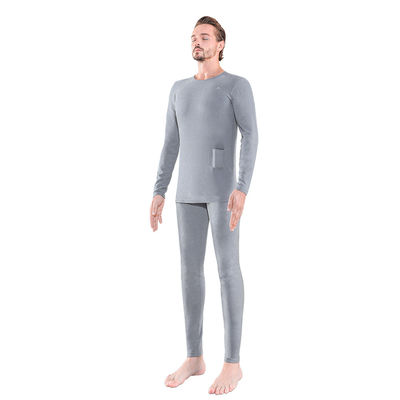 ชายไร้สายรีโมทคอนโทรลไฟฟ้าที่อบอุ่น ชั้นฐานแขนยาว เสื้อยืด Ultra Soft